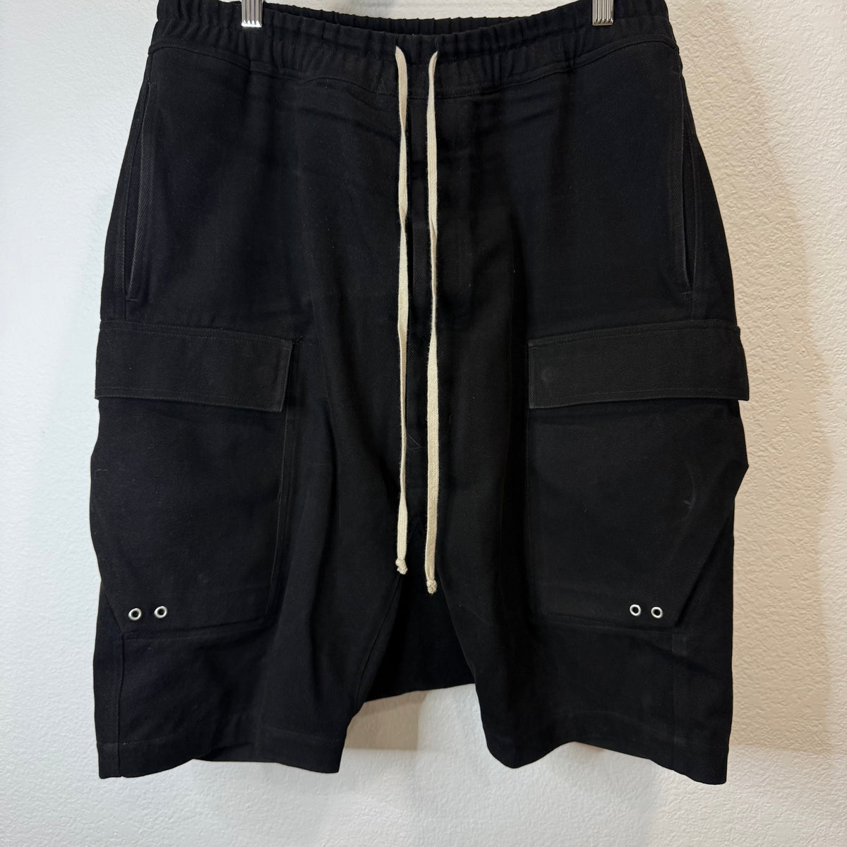 Rick Owens Pod Shorts Black - Size 50 (M)