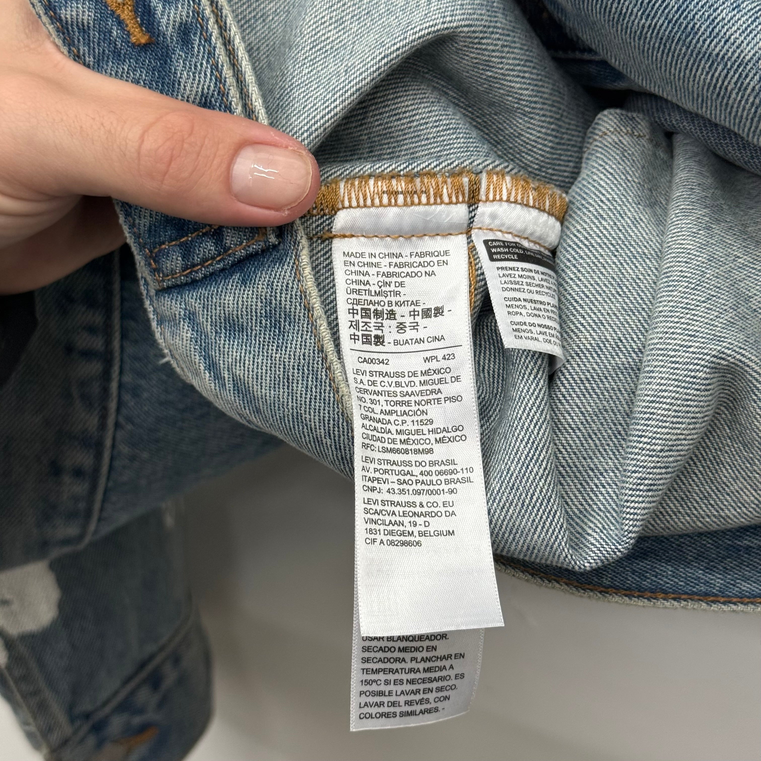 Denim Tears Levis Denim Jacket - Size XL