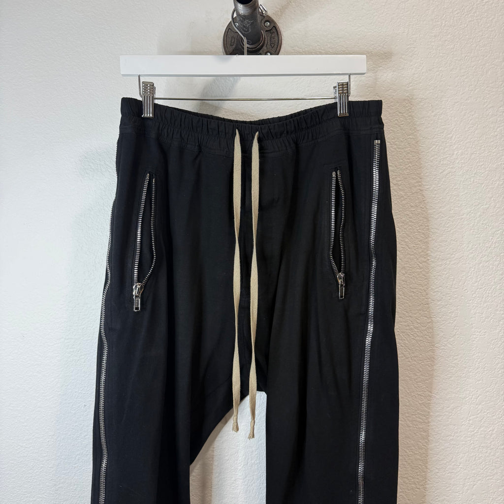 Rick Owens Tecuatl SS20 Side Zipper Sweatpants - Size 48 (34)