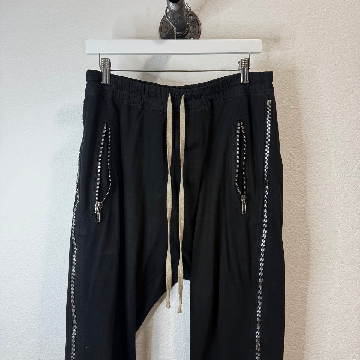 Rick Owens Tecuatl SS20 Side Zipper Sweatpants - Size 48 (34)