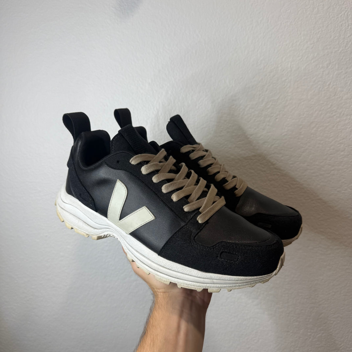 Rick Owens Veja Hiking Style CWL Sneakers - Size 11