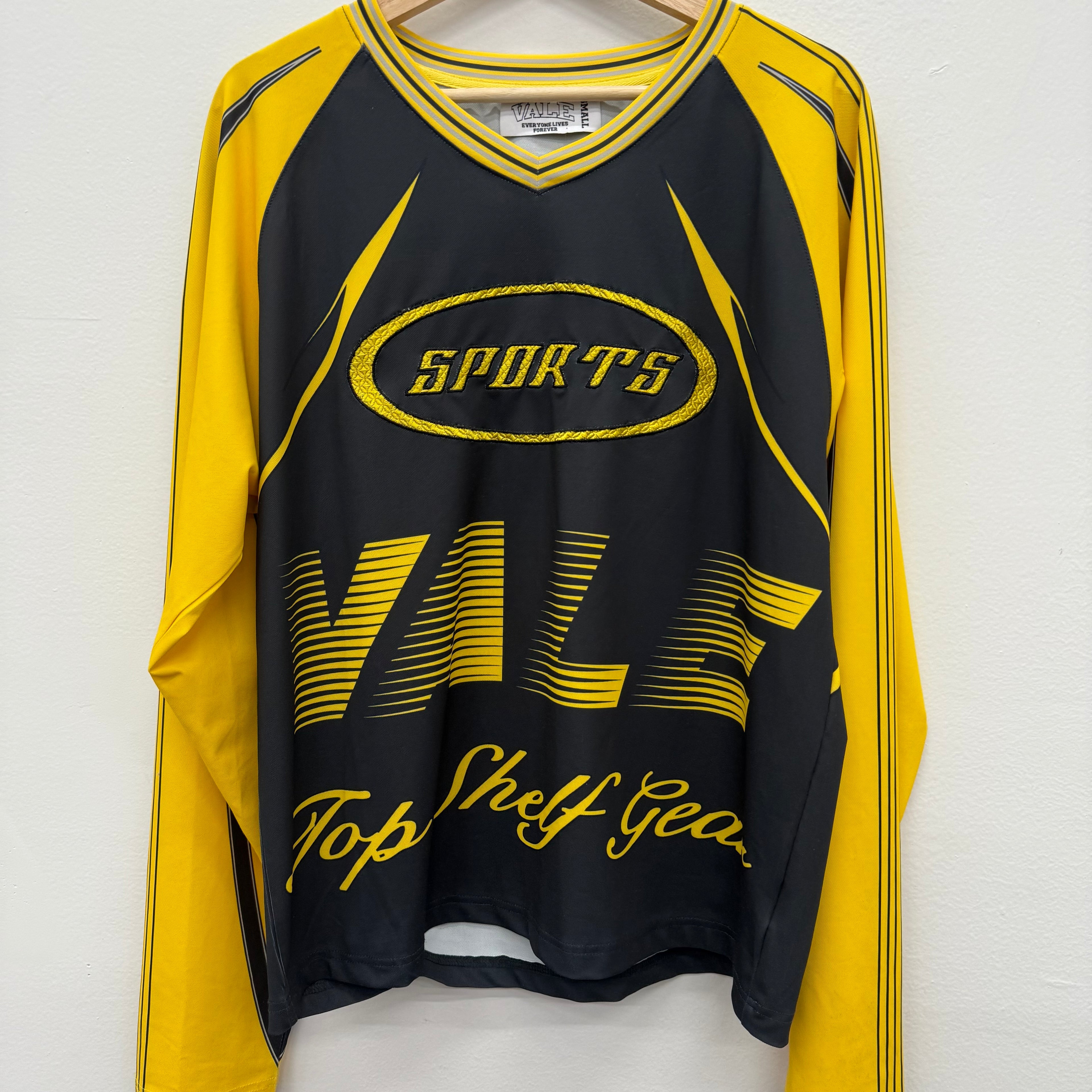 Vale Valley Sports Top Shelf Jersey Longsleeve Shirt - Size S