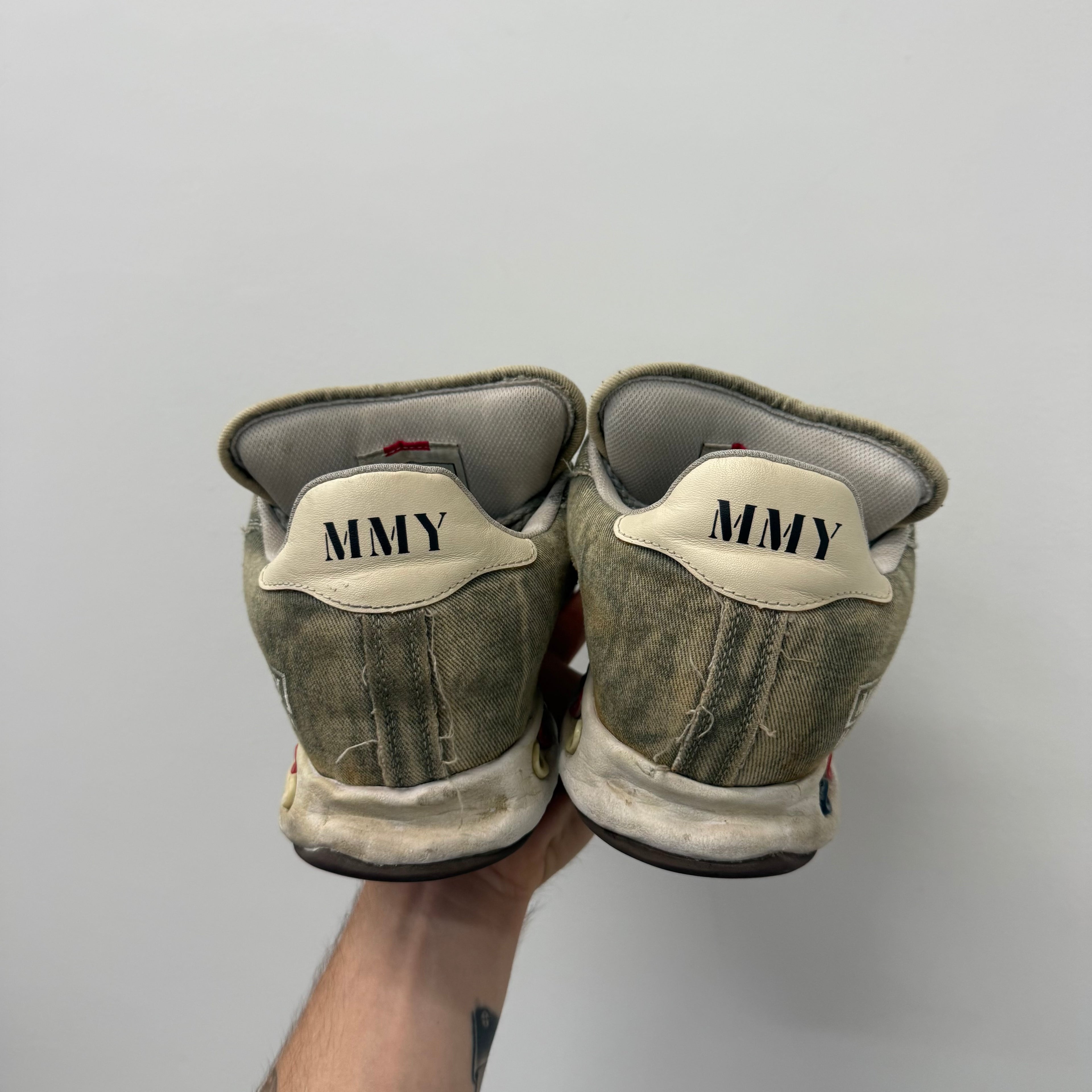 Maison Mihara Herbie Puffer Low Denim Sneakers - Size 11