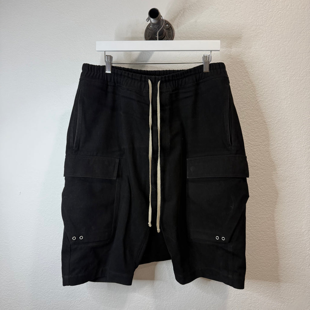 Rick Owens Pod Shorts Black - Size 50 (M)
