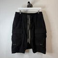 Rick Owens Pod Shorts Black - Size 50 (M)