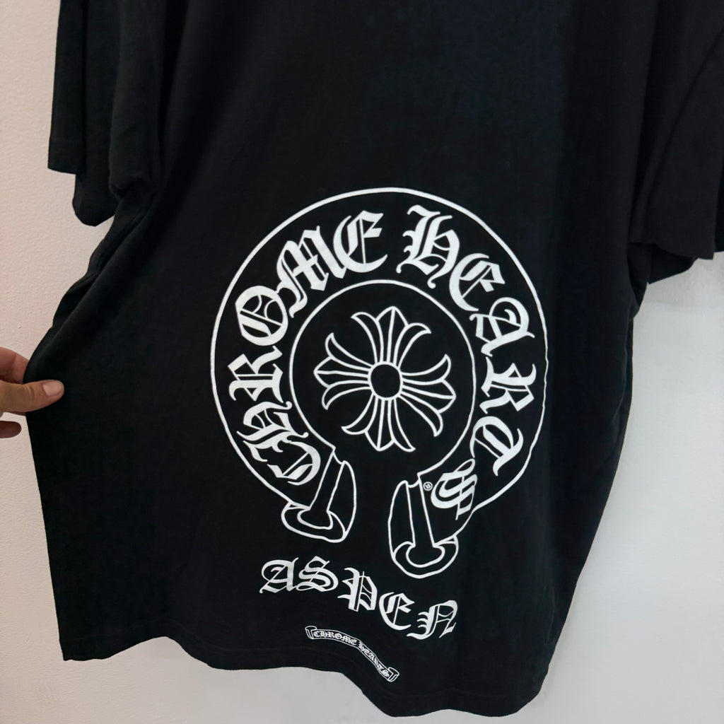 Chrome Hearts Aspen Horseshoe City T-Shirt - Size XXL