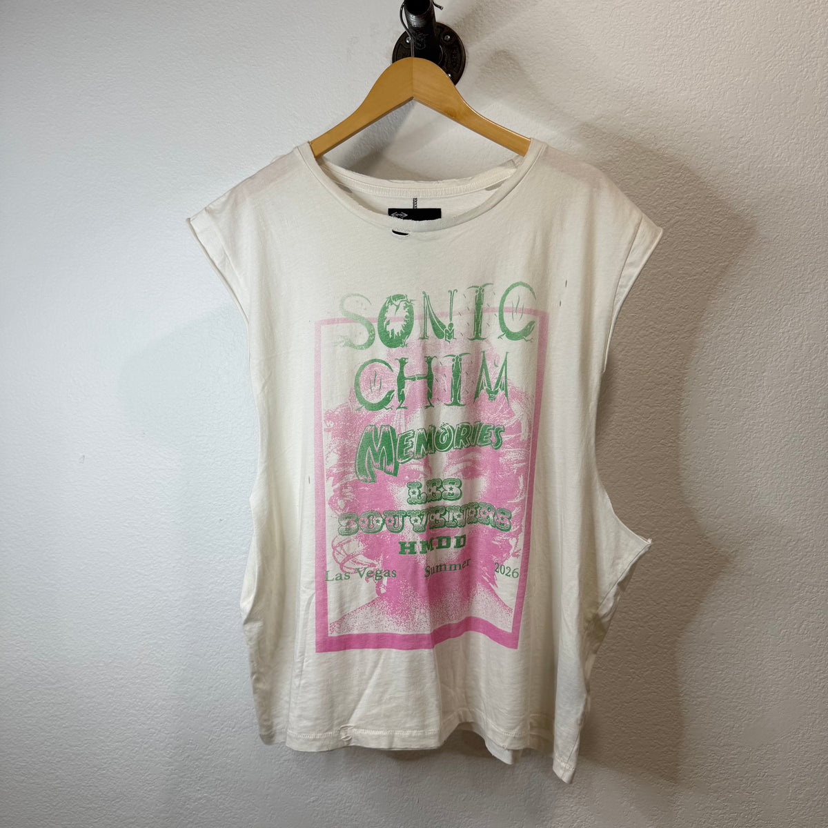 HMDD Chim Sonic Vegas Cutoff T-Shirt - Size L