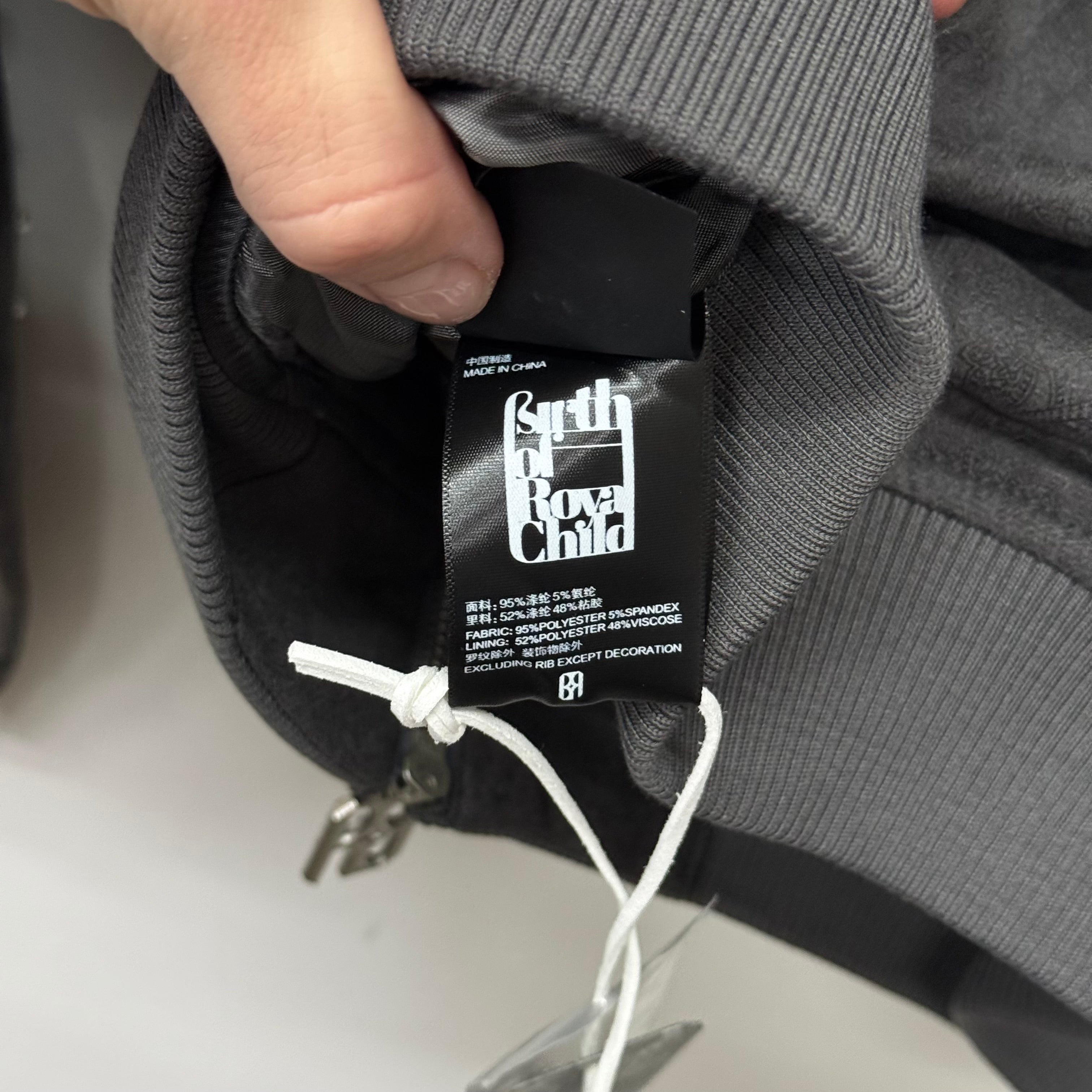 Birth of A Royal Child Black Pearl Zip Hoodie - Size L