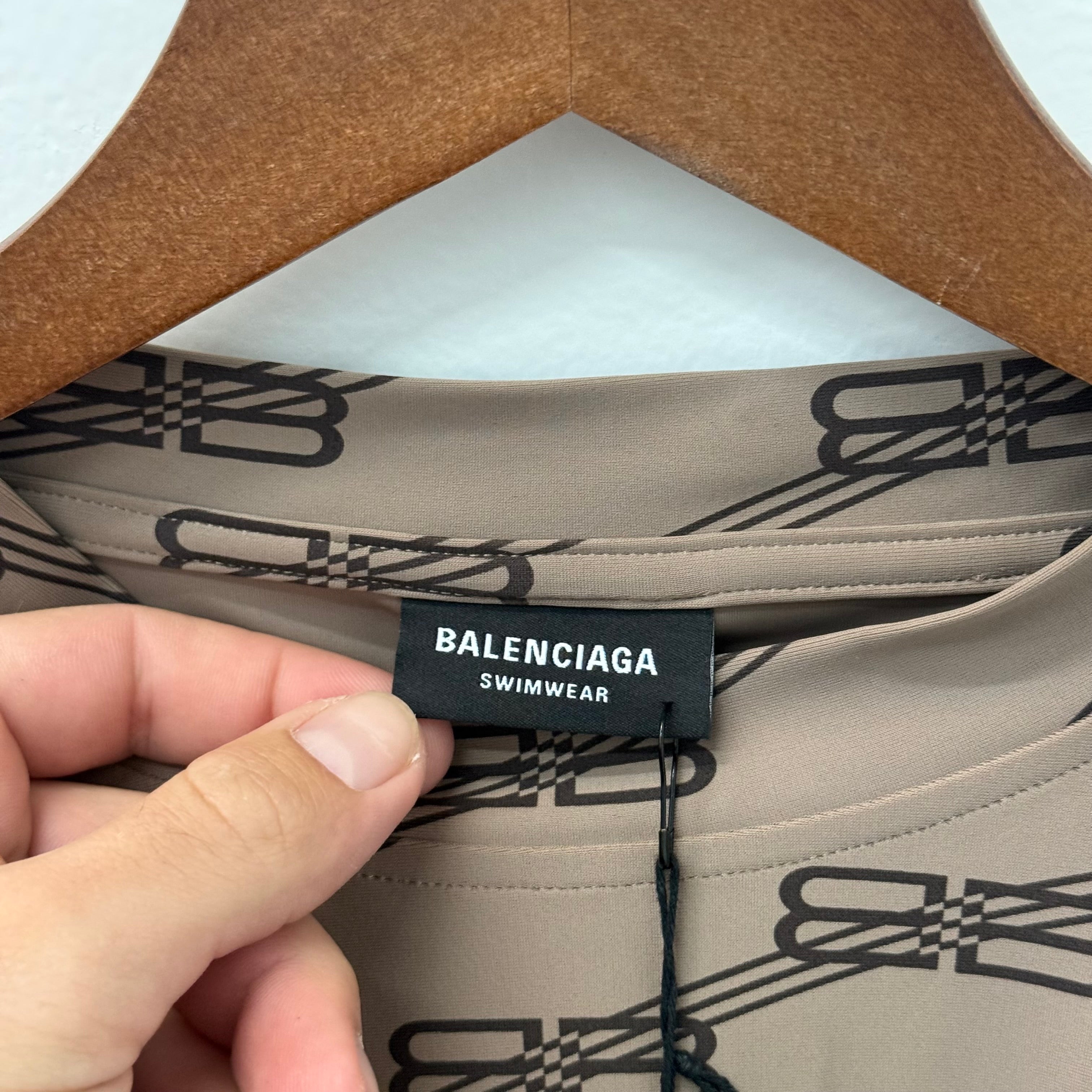 Balenciaga Monogram BB Swimwear T-Shirt