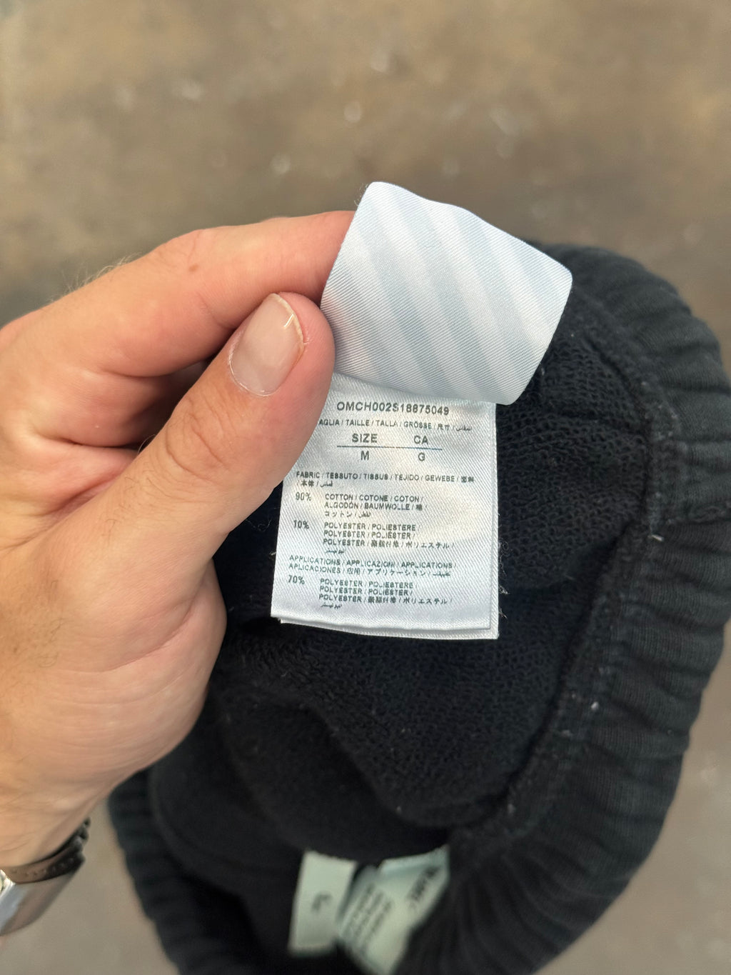 Off White Champion Sweatpants - Size M