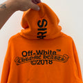 Chrome Hearts x Off White F&F PARIS 2018 Marketing Hoodie - Size XL