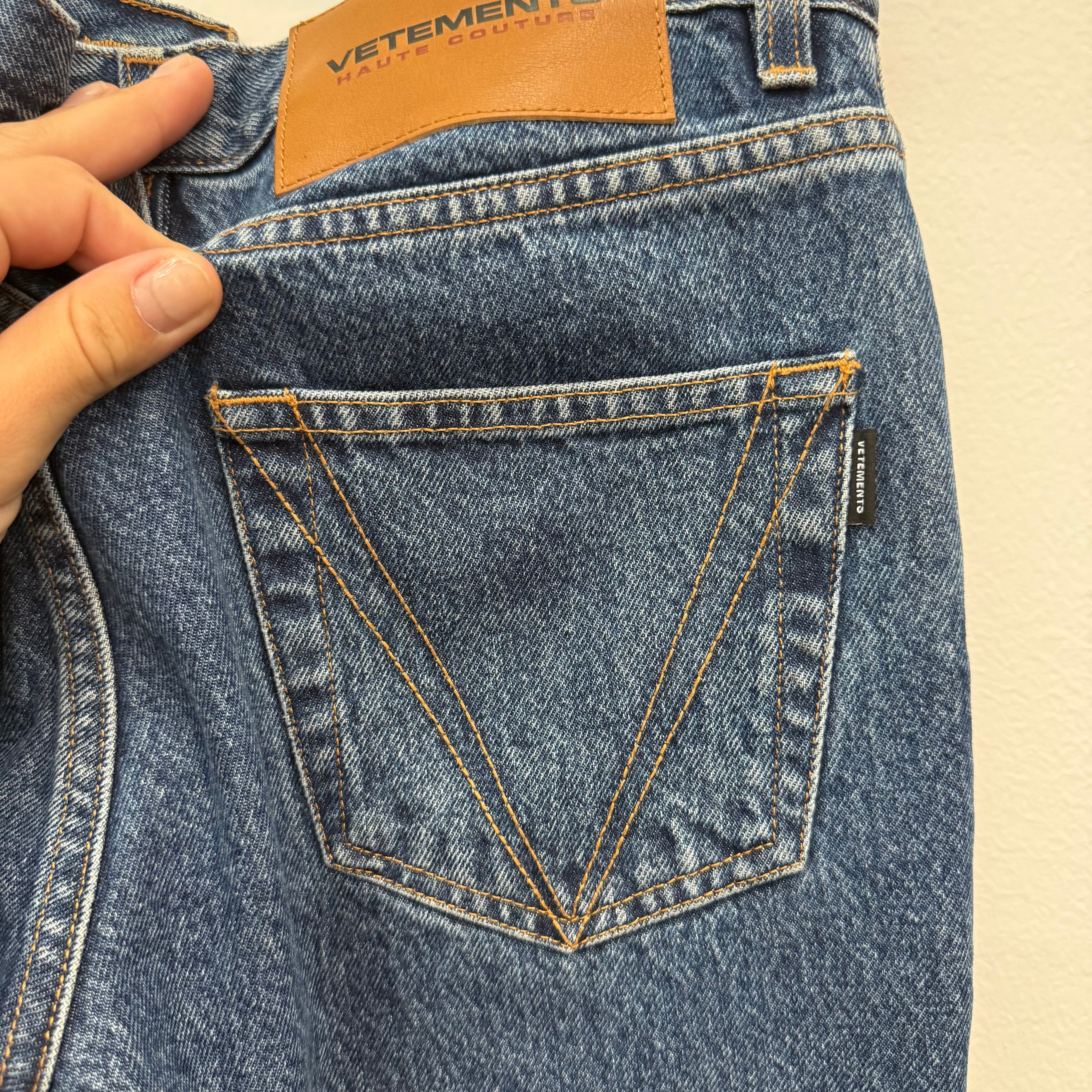 Vetements Flame Straight Leg Denim - Size 30
