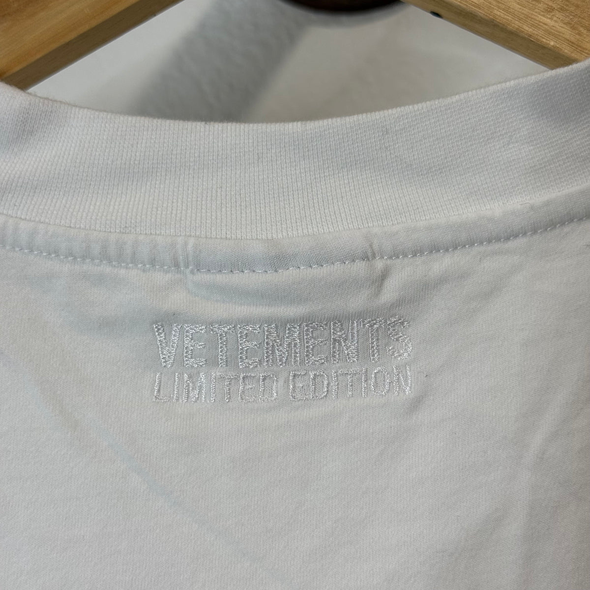 Vetements Paris Center Logo T-Shirt - Size S
