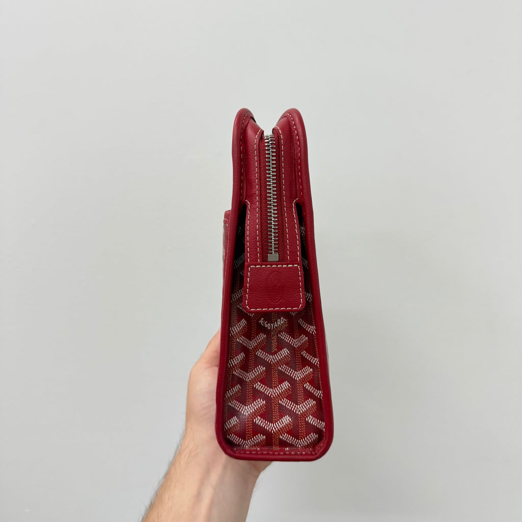 Goyard Red PM Jouvence Toiletry Bag