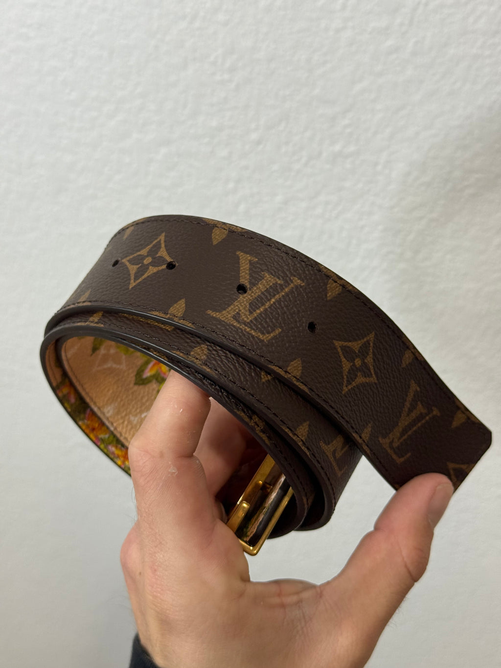 Louis Vuitton LV Surfer 40mm Reversible Belt - Size 32