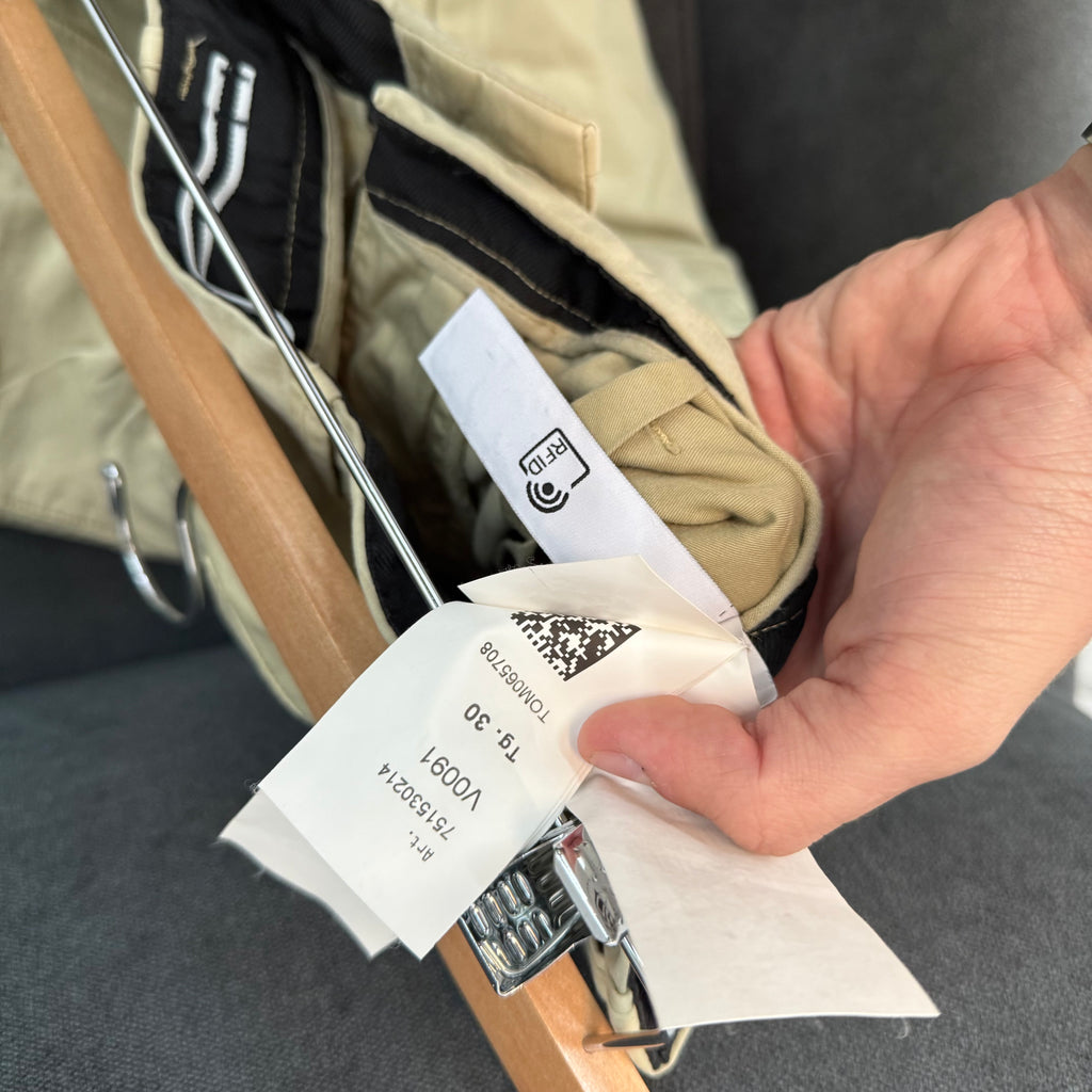 Stone Island Beige Compass Cargo Pants - Size 30