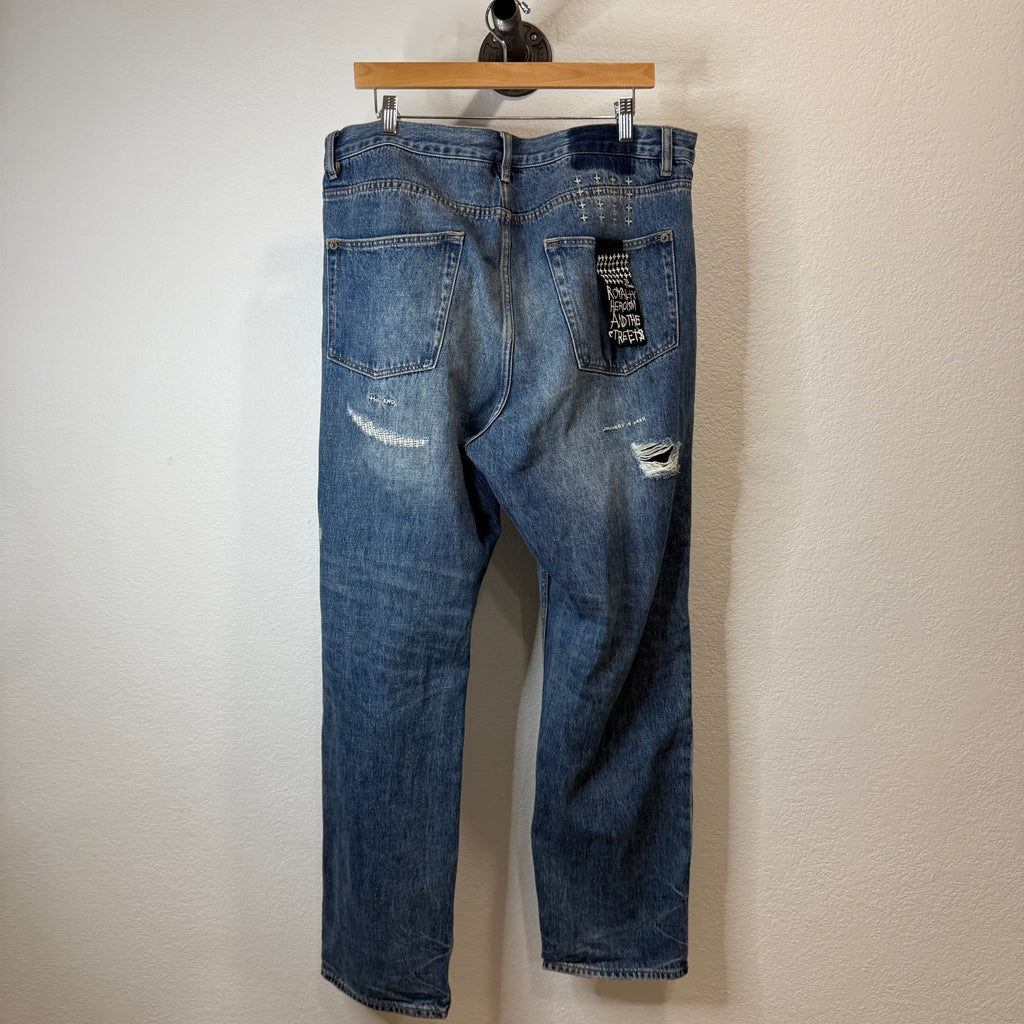 Ksubi Denim Stitch Jeans - Size 36