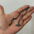 Vivienne Westwood Black Stone Necklace