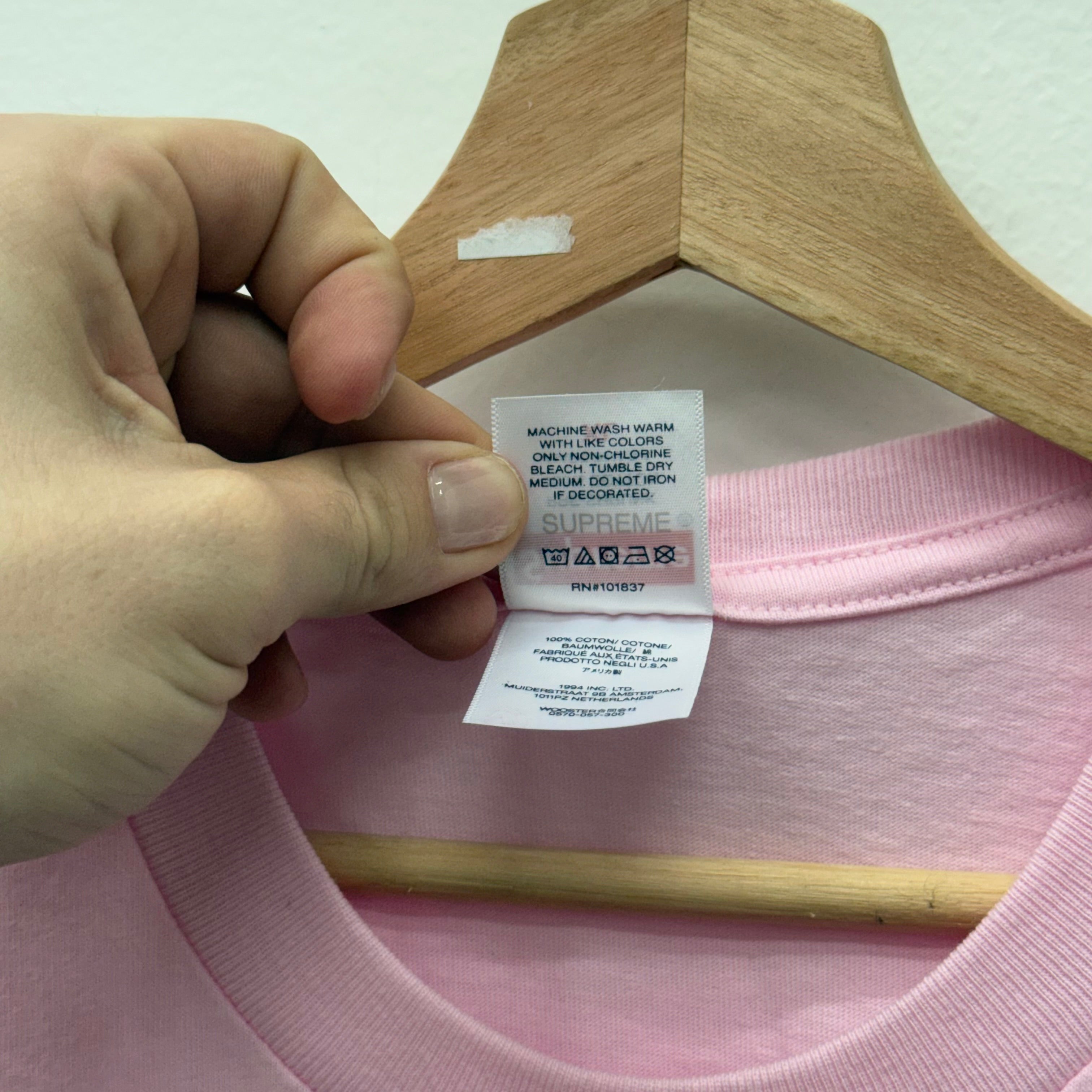 Supreme NBA Youngboy T-Shirt Pink - Size XL