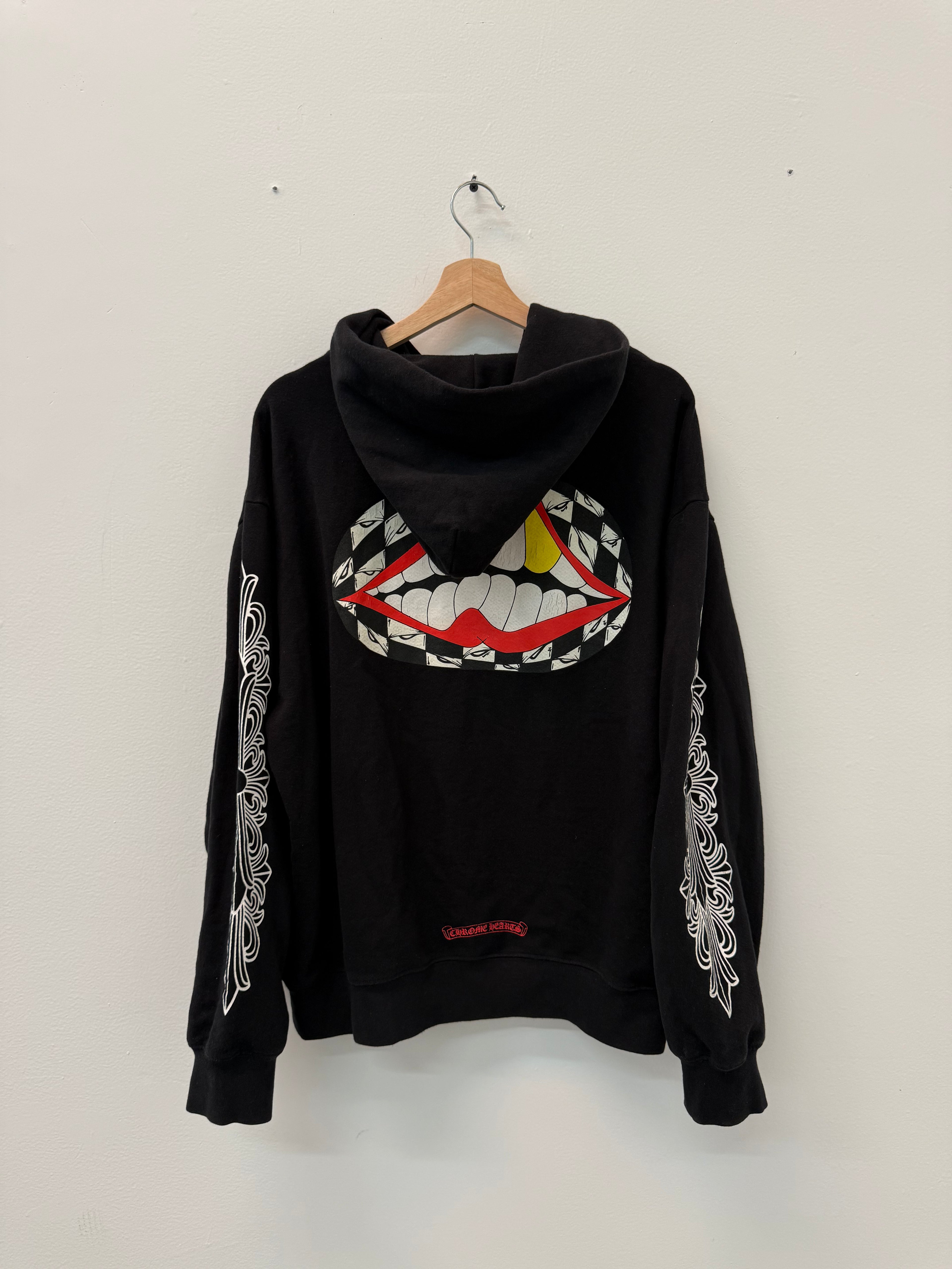 Chrome Hearts Matty Boy Chomper Floral Hoodie - Size XL