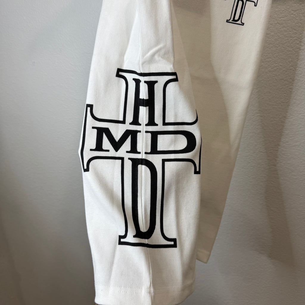 HMDD Cross Tank Top White - Size XL