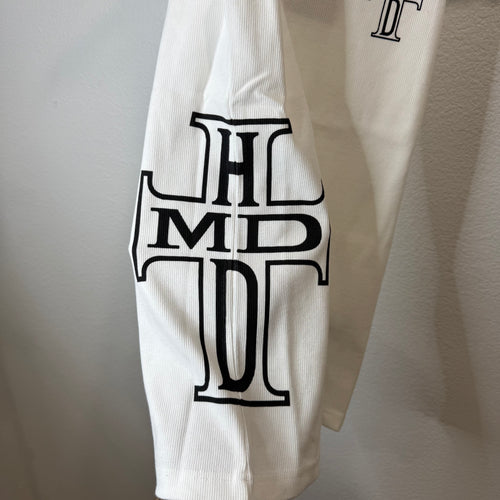 HMDD Cross Tank Top White - Size XL