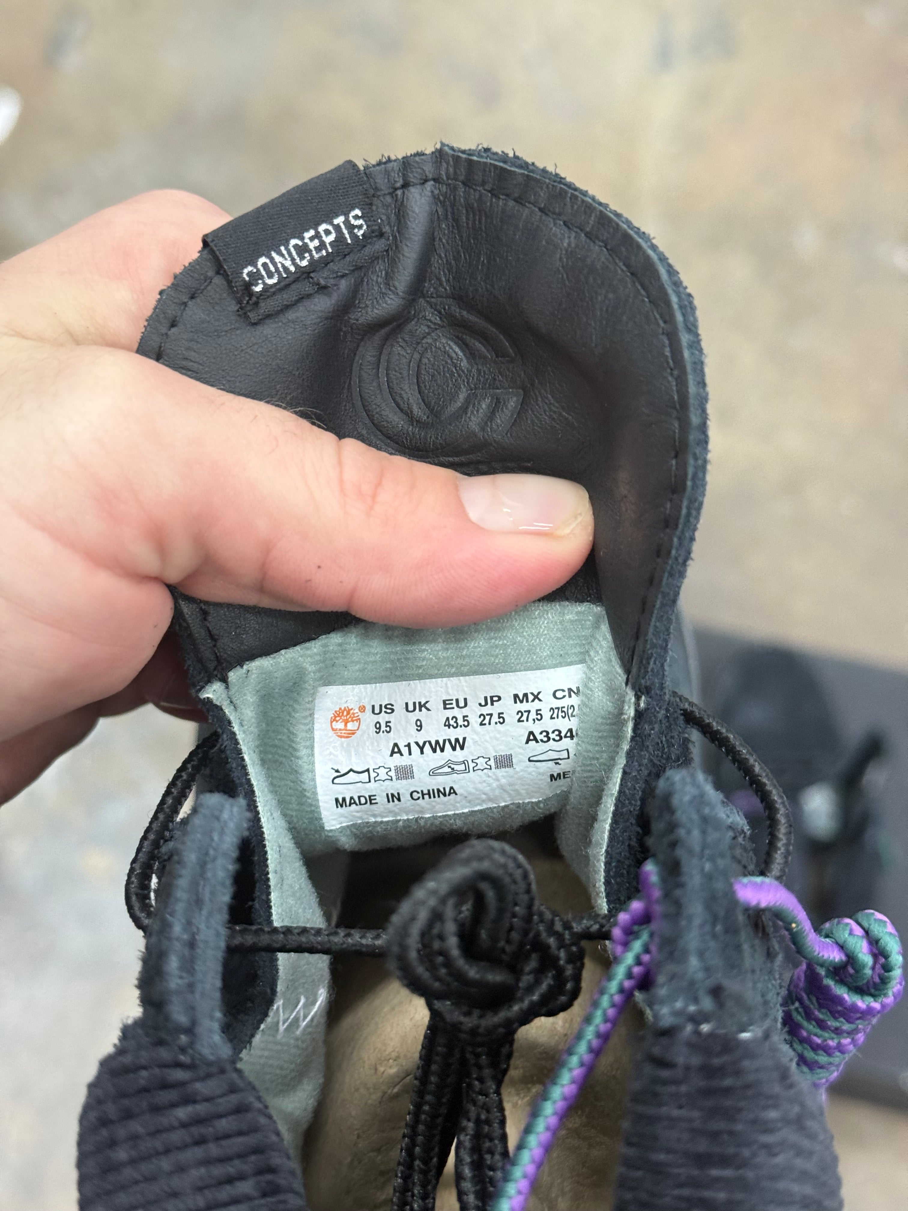 Concepts x Timberland 6” Boot - Size 9.5