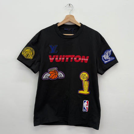 Louis Vuitton NBA Monogram Patch Shirt - Size S
