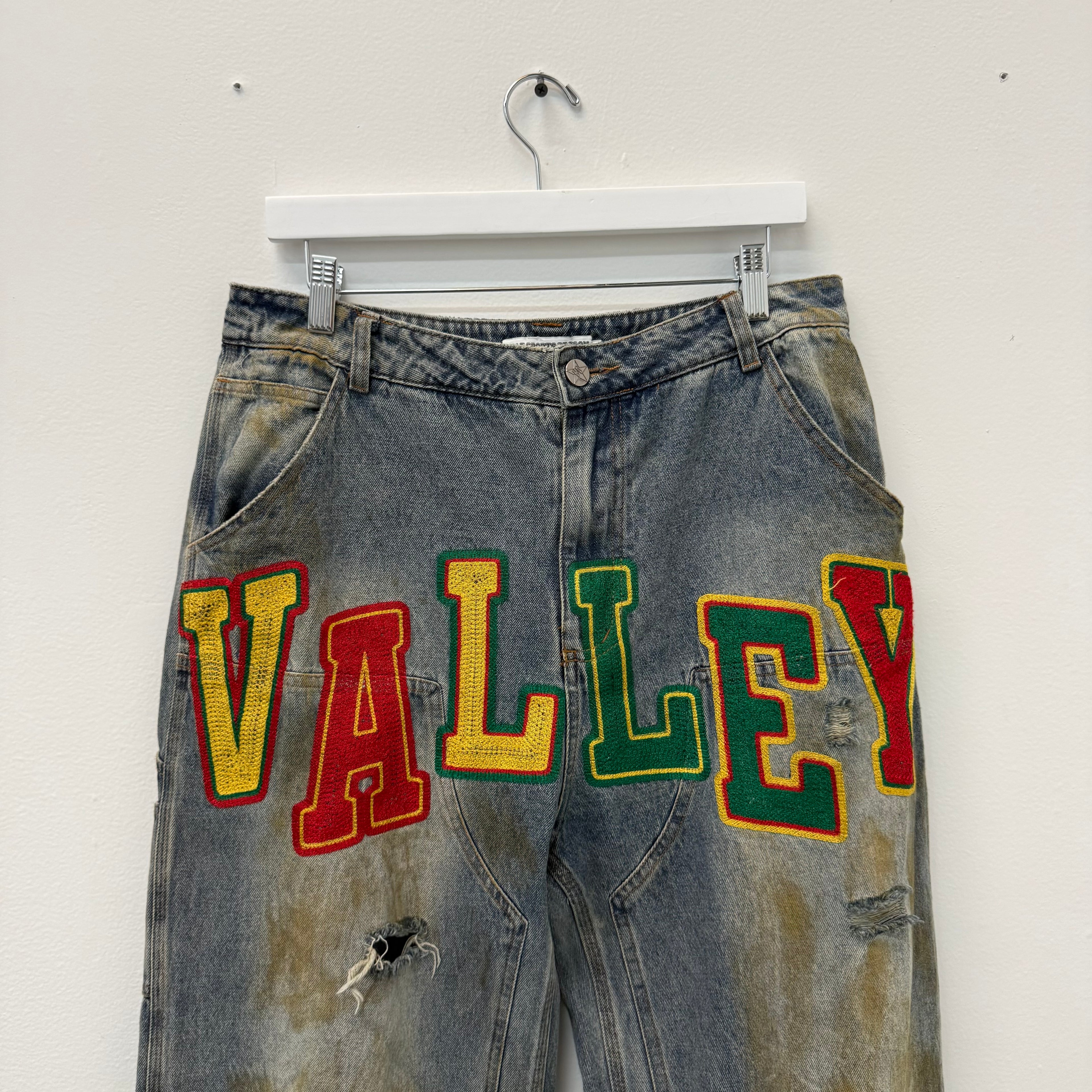 Vale Forever Valley Collage Painter Denim Jeans - Size 30