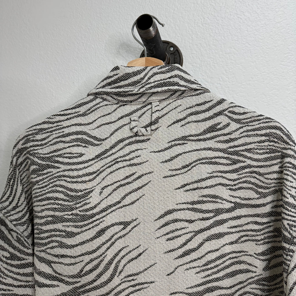 Jacquemus Zebra Print Jacquard Button Up Jacket - Size 50 (L)