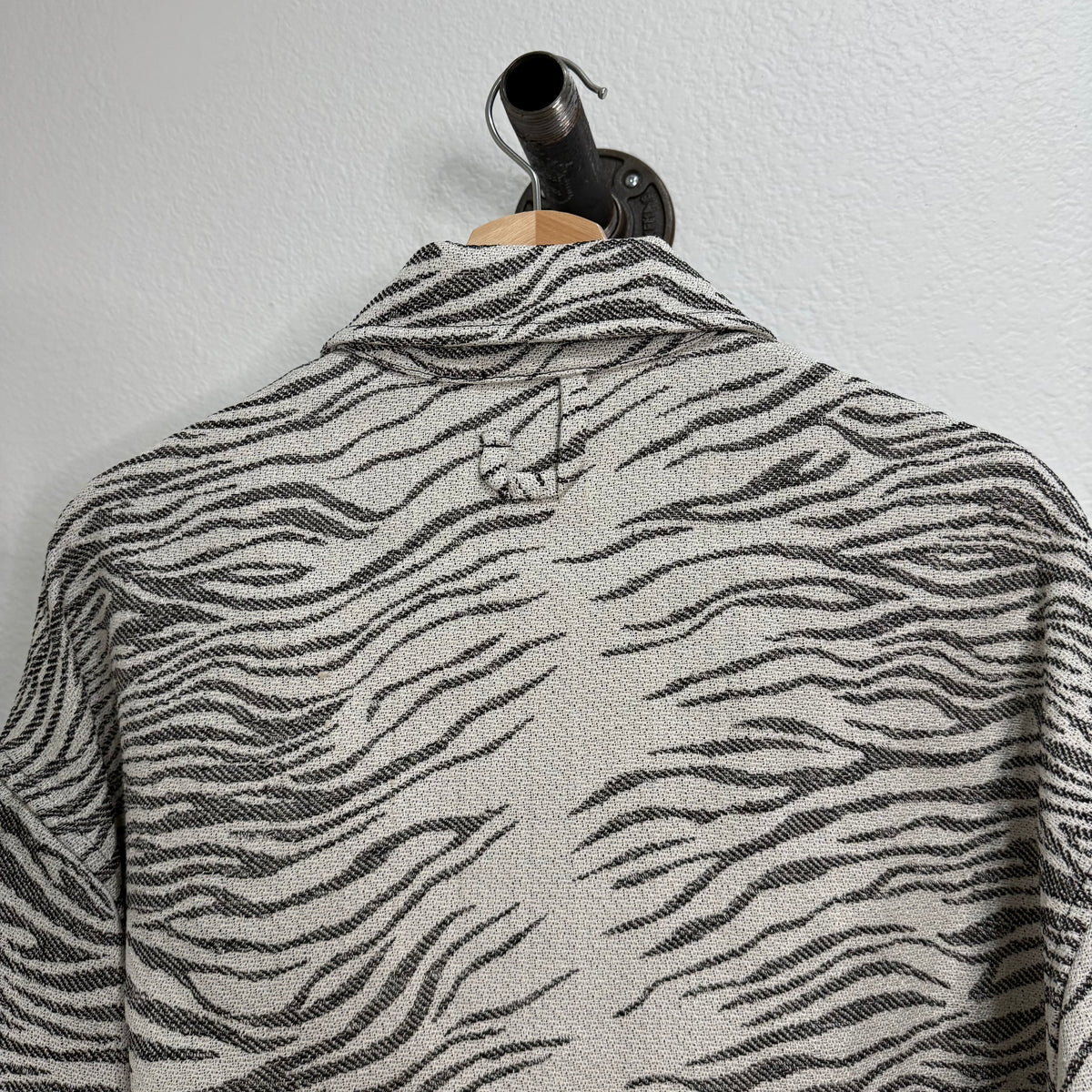 Jacquemus Zebra Print Jacquard Button Up Jacket - Size 50 (L)