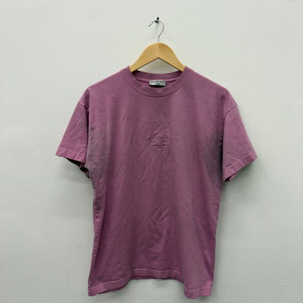Balenciaga BB Logo Pink T-Shirt - Size S
