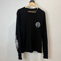 Chrome Hearts Floral Horseshoe Miami Longsleeve Shirt - Size M