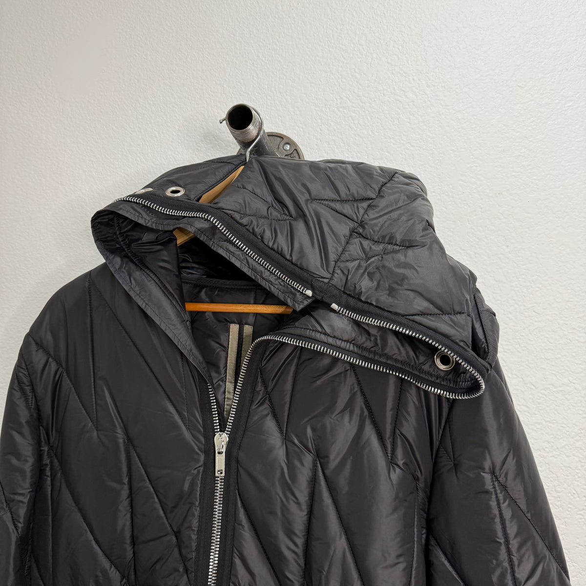 Rick Owens DRKSHDW Gimp Puffer Zip Jacket - Size L