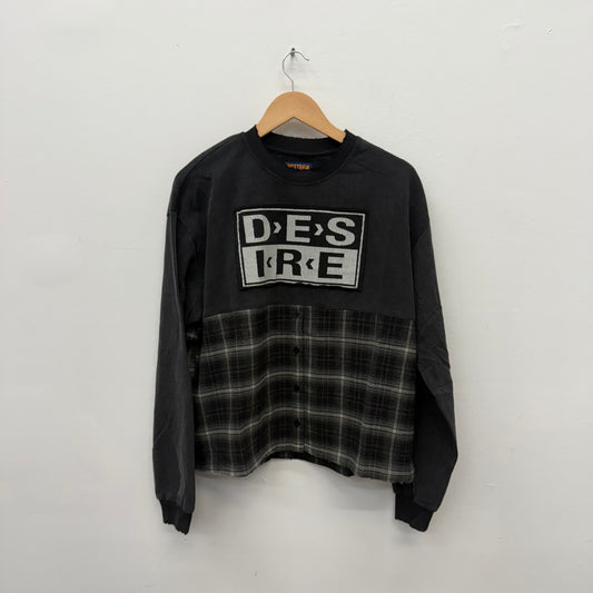 Bottega Desires Hybrid Flannel Shirt - Size M