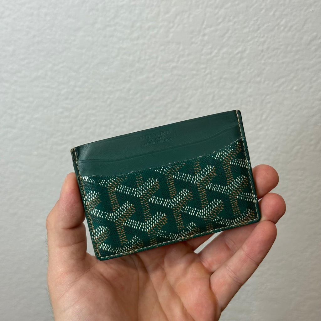 Goyard Saint Sulpice Cardholder Green