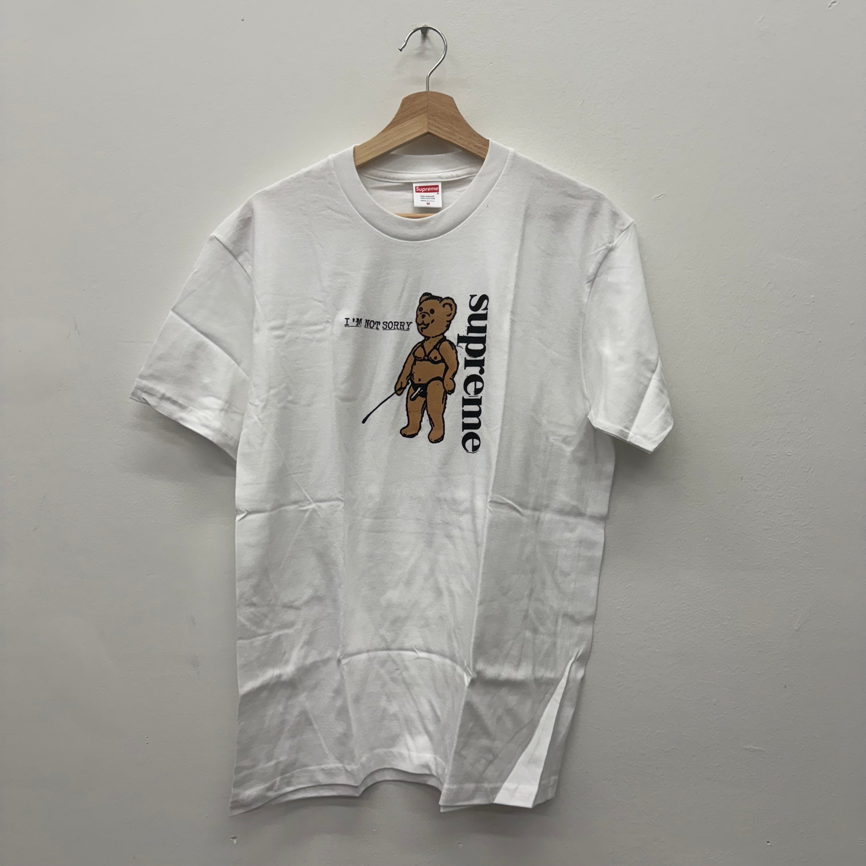 Supreme Not Sorry T-Shirt White - Size M