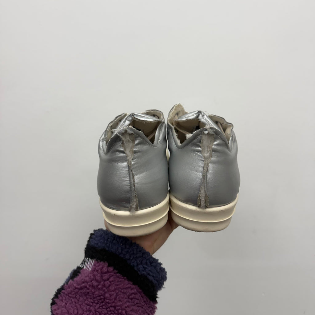 Rick Owens DRKSHDW Silver Ramones - Size 44 (US 11)