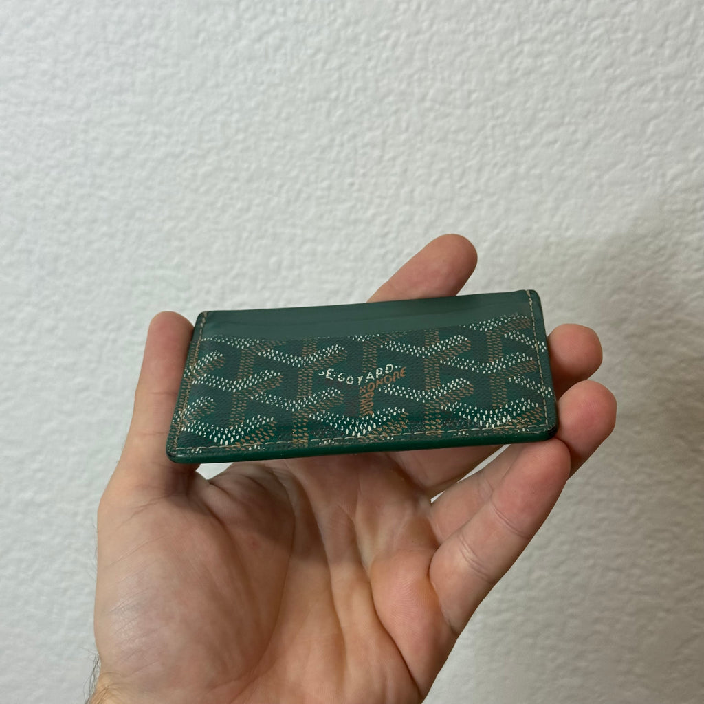 Goyard Saint Sulpice Cardholder Green