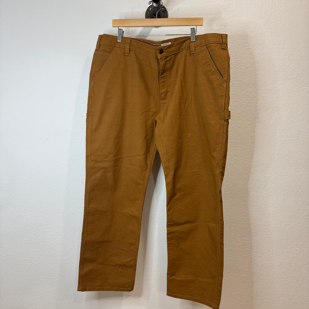Carhartt Brown Carpenter Work Pants - Size 40 x 30