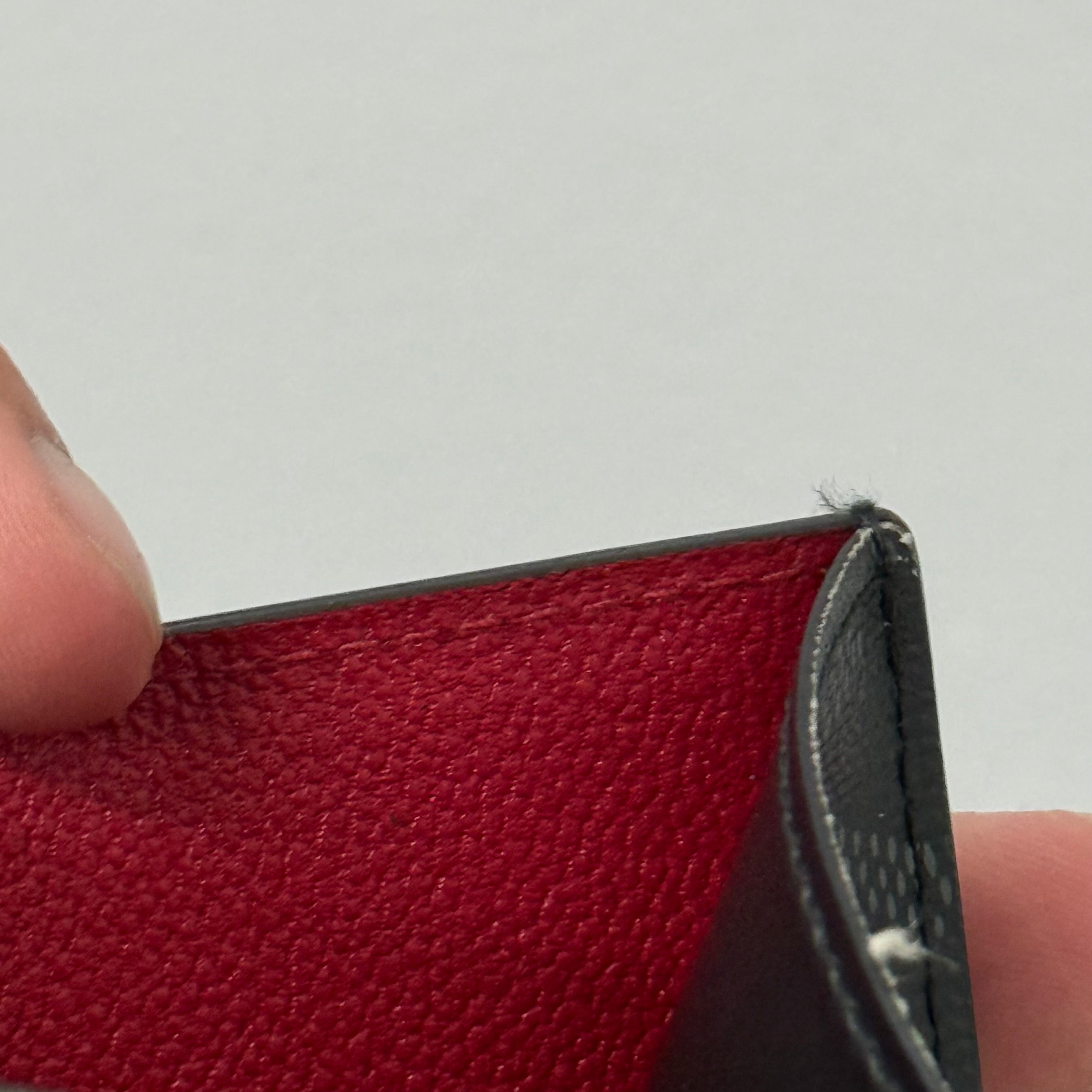 Goyard Jet Black Saint Pierre Card Holder
