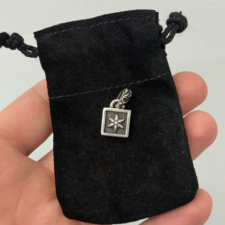Chrome Hearts Star Square Silver Pendant