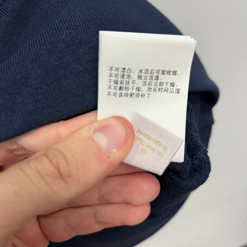 BAPE Navy Shark Crewneck - Size XL