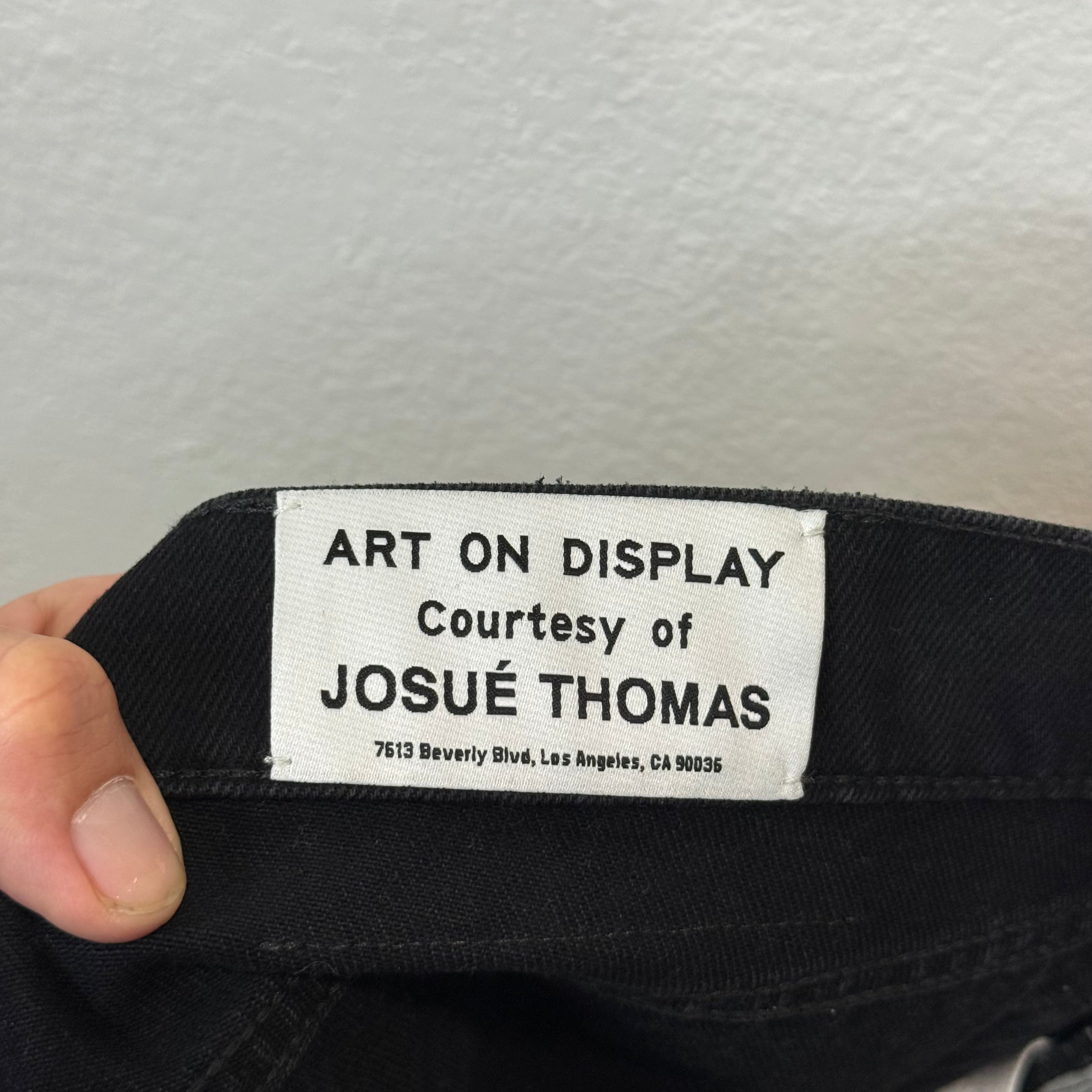 Lanvin x Gallery Dept Black Denim - Size 36
