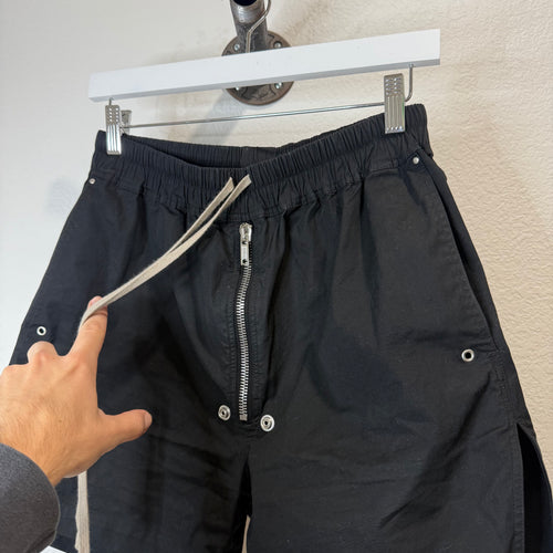 Rick Owens Black Temple Bela Boxer Shorts - Size IT 48 (30)