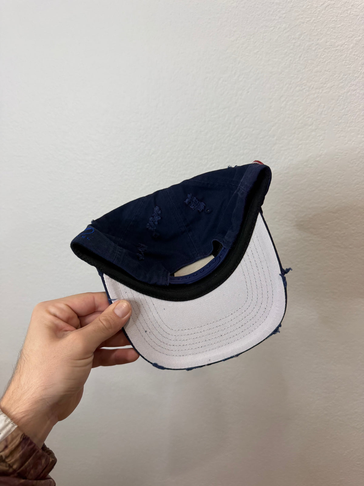 Up7 Skate NYC Navy Blue Intl Team Snapback Hat