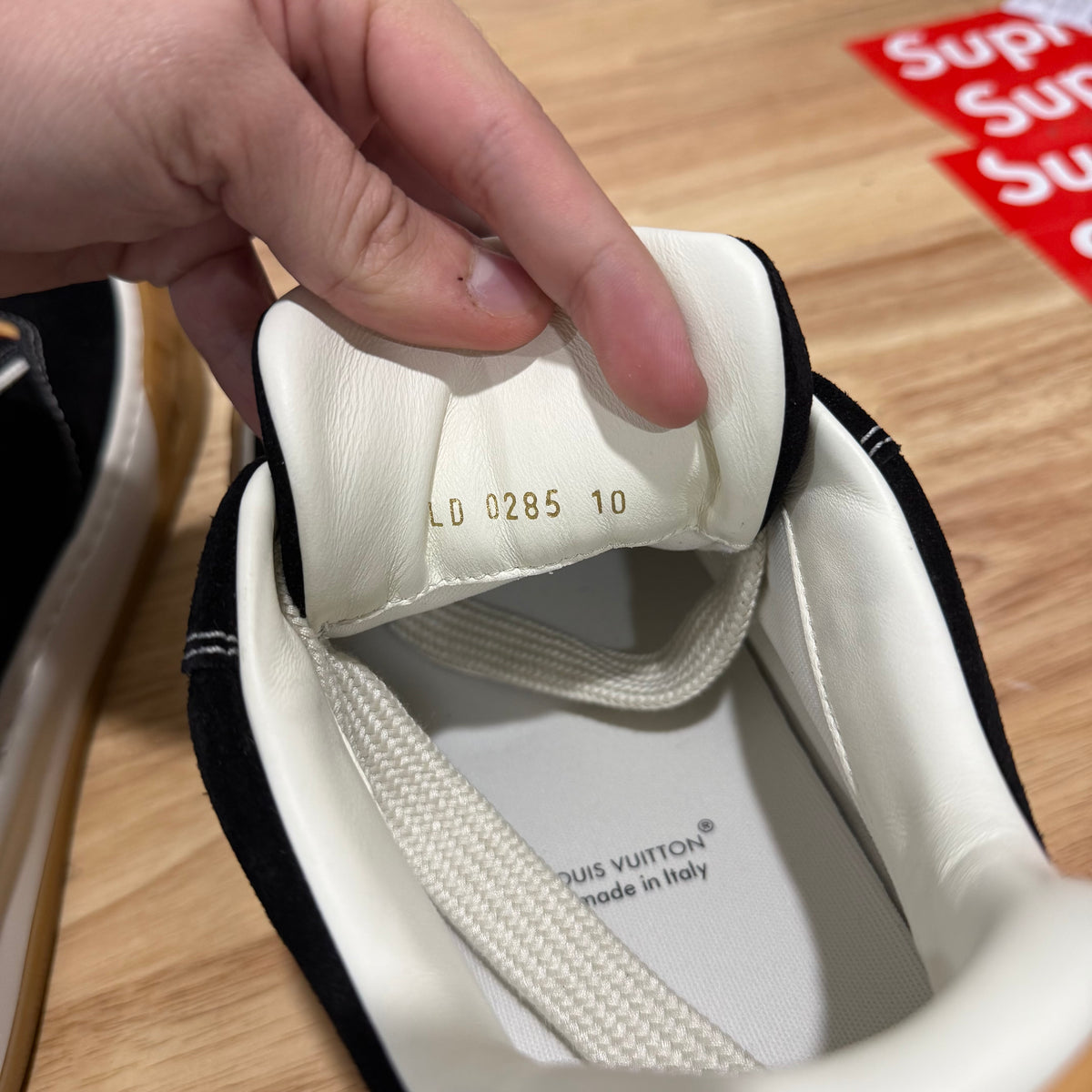 Louis Vuitton Tilted Skate Sneaker Suede - LV Size 10 (US 10.5-11)