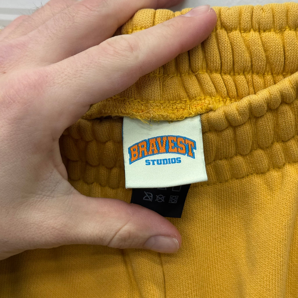 Bravest Studios Sapphire Sweatpants Yellow - Size L/XL