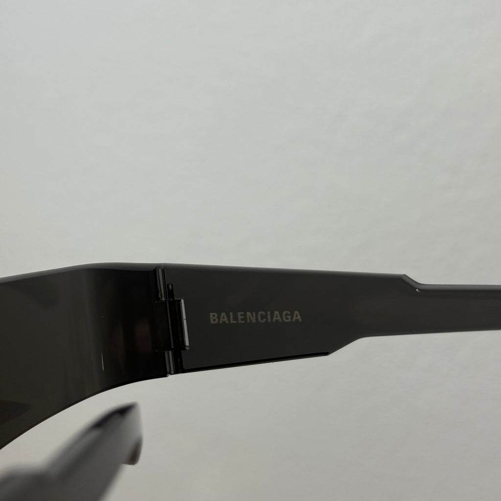 Balenciaga Mono Rectangle Black Sunglasses