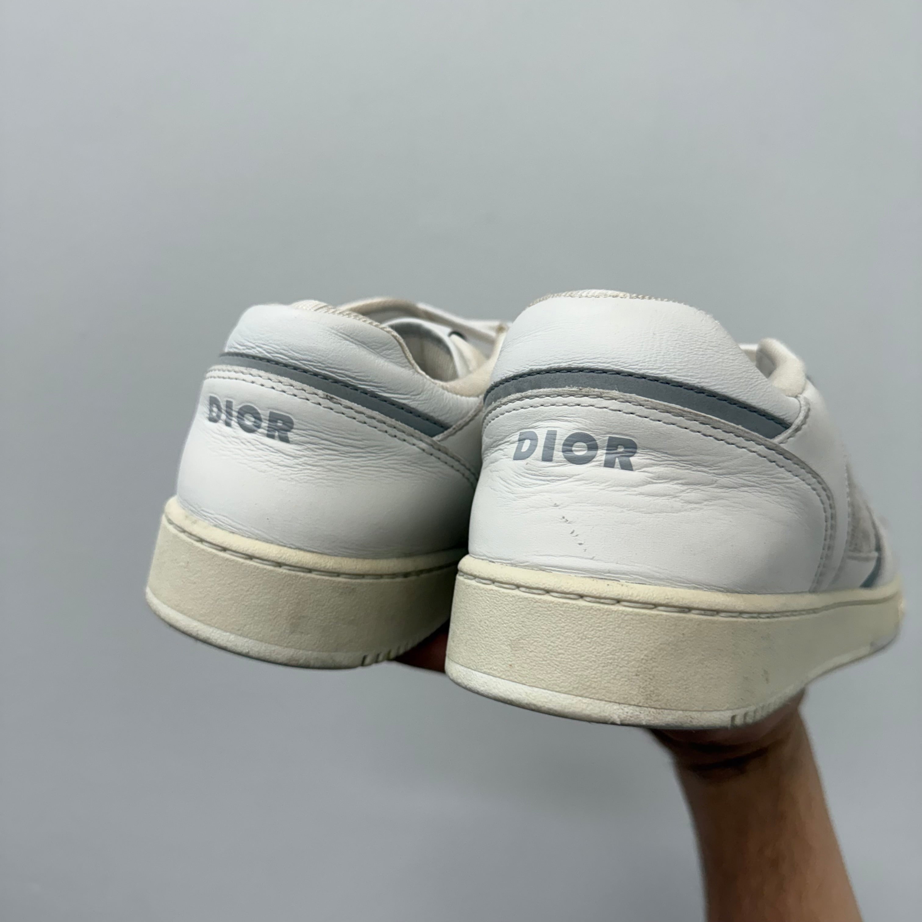 Dior B27 Low Sneakers White CD Monogram - Size 41 (US 9)